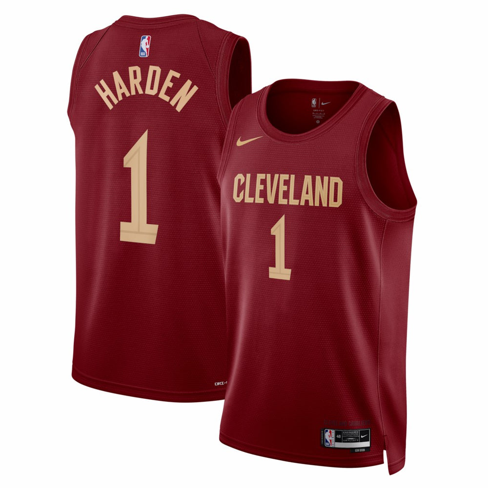 James Harden Cleveland Cavaliers Unisex Swingman Jersey Icon Edition Wine - NBA