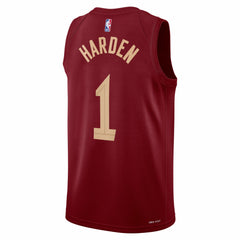 James Harden Cleveland Cavaliers Unisex Swingman Jersey Icon Edition Wine - NBA