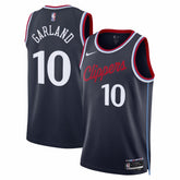 Darius Garland LA Clippers Unisex Swingman Jersey Icon Edition Navy - NBA