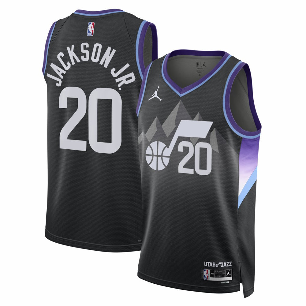 Jaren Jackson Jr. Utah Jazz Jordan Brand Unisex Swingman Jersey Statement Edition Black - NBA