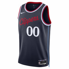 LA Clippers Unisex Swingman Custom Jersey Icon Edition Navy - NBA