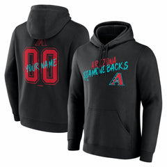 Arizona Diamondbacks Hustle Personalized Name & Number Hoodie - MLB