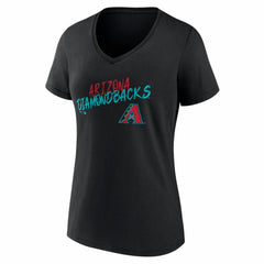 Arizona Diamondbacks Women's Hustle Personalized Name & Number V-Neck T-Shirt - MLB