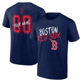 Boston Red Sox Hustle Personalized Name & Number T-Shirt - MLB