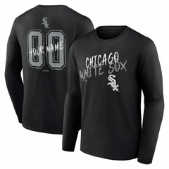 Chicago White Sox Hustle Personalized Name & Number Long Sleeve T-Shirt - MLB