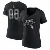 Chicago White Sox Women's Hustle Personalized Name & Number V-Neck T-Shirt - MLB
