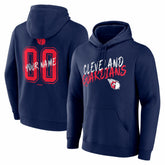 Cleveland Guardians Hustle Personalized Name & Number Hoodie - MLB