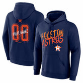 Houston Astros Hustle Personalized Name & Number Hoodie - MLB