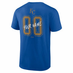 Kansas City Royals Hustle Personalized Name & Number T-Shirt - MLB