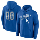 Los Angeles Dodgers Hustle Personalized Name & Number Hoodie - MLB