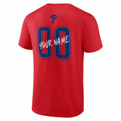 Philadelphia Phillies Hustle Personalized Name & Number T-Shirt - MLB