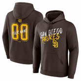 San Diego Padres Hustle Personalized Name & Number Hoodie - MLB