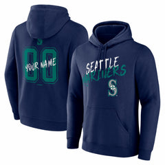 Seattle Mariners Hustle Personalized Name & Number Hoodie - MLB