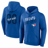 Toronto Blue Jays Hustle Personalized Name & Number Hoodie - MLB