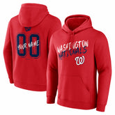 Washington Nationals Hustle Personalized Name & Number Hoodie - MLB