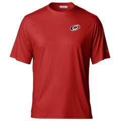 Carolina Hurricanes Columbia PFG Terminal Tackle Omni-Shade T-Shirt - Red - NHL