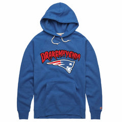 Drake Maye New England Patriots Homage Unisex Drakemayenia Tri-Blend Hoodie Royal | NFL