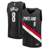 Deni Avdija Portland Trail Blazers Fast Break Replica Jersey Icon Edition Black - NBA