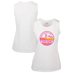 Boston Red Sox Levelwear Women's Macy Spring Training Badge Bold Tank Top - MLB