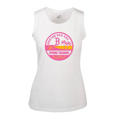 Boston Red Sox Levelwear Women's Macy Spring Training Badge Bold Tank Top - MLB