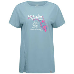 Miami Marlins Levelwear Women's Influx Spring Training Sunrise Bold T-Shirt - MLB