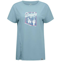 Los Angeles Dodgers Levelwear Women's Influx Spring Training Sunrise Bold T-Shirt - MLB
