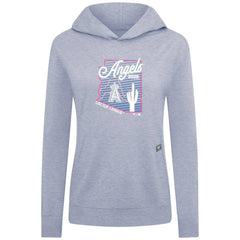 Los Angeles Angels Levelwear Women's Relay Spring Training Sunrise Bold Hoodie - MLB