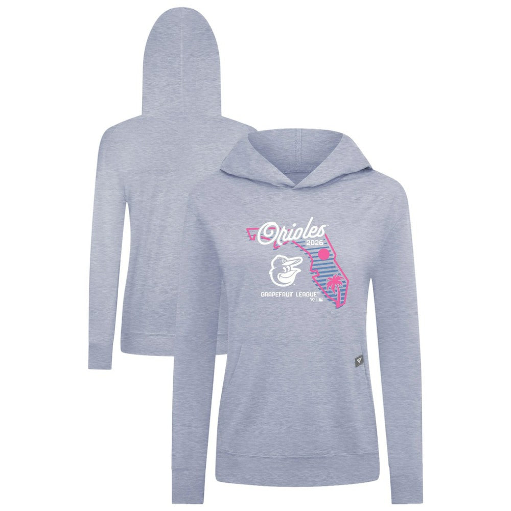 Baltimore Orioles Levelwear Women's Relay Spring Training Sunrise Bold Hoodie - MLB