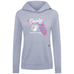 Baltimore Orioles Levelwear Women's Relay Spring Training Sunrise Bold Hoodie - MLB