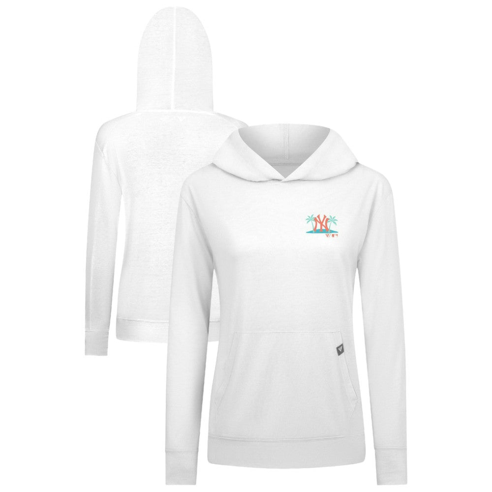 New York Yankees Levelwear Women's Relay Spring Break Panoramic Bold Hoodie - MLB