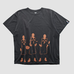 New York Knicks UNK 2010s T-shirt Black Vintage - NBA
