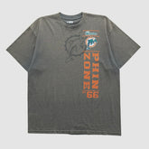 Miami Dolphins NFL 2010s T-shirt Dark Heather Gray Vintage | Fanatics