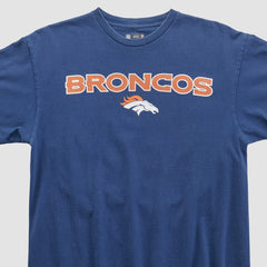 Denver Broncos NFL 2010s T-shirt Navy Vintage | Fanatics