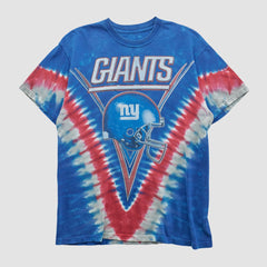 New York Giants Majestic 2000s T-shirt Blue Vintage | Fanatics