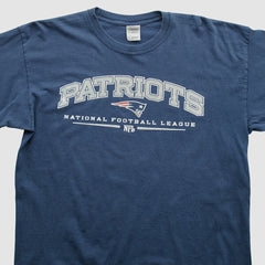 New England Patriots Gildan 2000s Long Sleeve T-shirt Navy Vintage | Fanatics