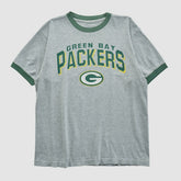 Green Bay Packers Reebok 2000s T-shirt Heather Gray Vintage | Fanatics