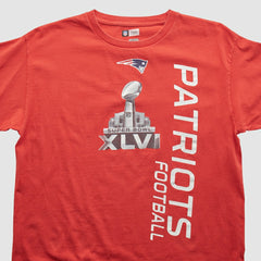 New England Patriots NFL 2012 Long Sleeve T-shirt Red Vintage | Fanatics
