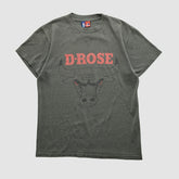 Chicago Bulls Majestic 2000s T-shirt Dark Heather Gray Vintage - NBA