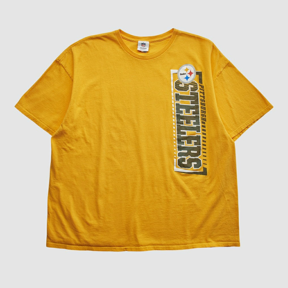 Pittsburgh Steelers NFL 2010s T-shirt Yellow Vintage | Fanatics