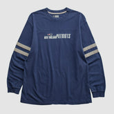 New England Patriots NFL 2000s Long Sleeve T-shirt Navy Vintage | Fanatics