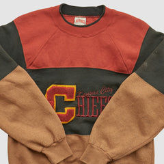 Kansas City Chiefs Nutmeg Mills 90s Pullover Sweatshirt Clay Vintage | Fanatics