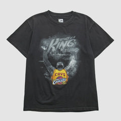Cleveland Cavaliers Majestic 2010s T-shirt Black Vintage - NBA