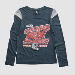 Super Bowl XLIX Team Edition Apparel 2015 Long Sleeve T-shirt Navy Vintage | Fanatics