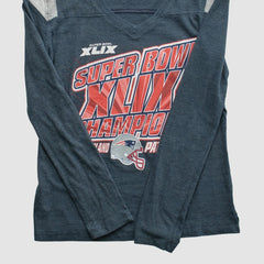 Super Bowl XLIX Team Edition Apparel 2015 Long Sleeve T-shirt Navy Vintage | Fanatics