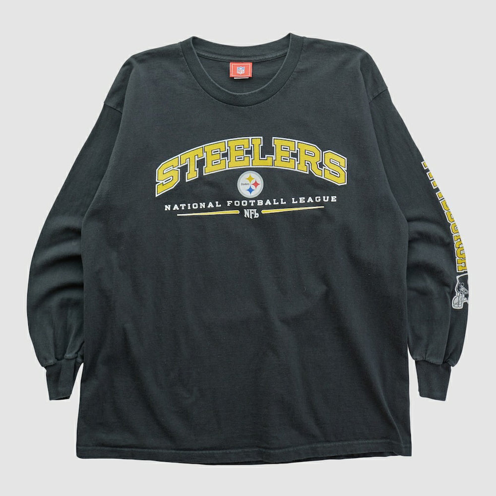 Pittsburgh Steelers NFL 2000s Long Sleeve T-shirt Black Vintage | Fanatics