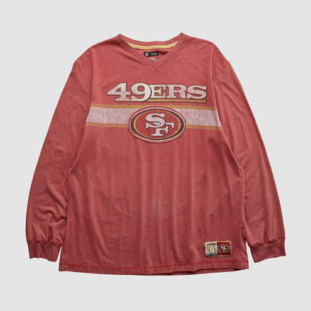 San Francisco 49ers NFL 2010s Long Sleeve T-shirt Red Vintage | Fanatics