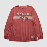 San Francisco 49ers NFL 2010s Long Sleeve T-shirt Red Vintage | Fanatics