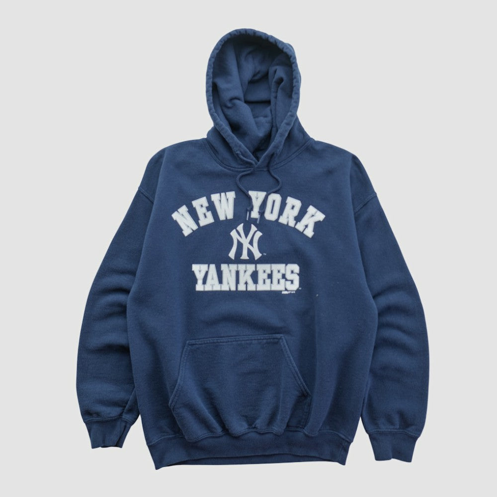 New York Yankees Stitches 2010s Hooded Pullover Sweatshirt - MLB