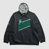 Boston Celtics 2010s Hooded Pullover Sweatshirt Black Vintage - NBA