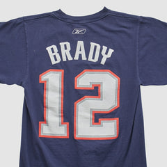 New England Patriots Reebok 2000s T-shirt Navy Vintage | Fanatics